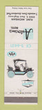 Matchbook Cover - Autorama Motel Flint MI