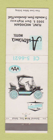 Matchbook Cover - Autorama Motel Flint MI