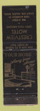 Matchbook Cover - Crestview Motel Sault Ste Marie MI BLACK WEAR