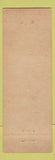 Matchbook Cover - HC Schubert Tool Case Hardening Providence RI WEAR
