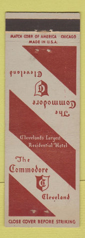 Matchbook Cover - Commodore Hotel Cleveland OH