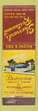 Matchbook Cover - Sherrard's Restaurant Miami Beach FL WEAR