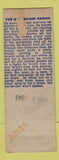 Matchbook Cover - Quinn's Bar Milwaukee WI pinup