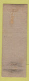 Matchbook Cover - Bogle's Grill Watsonville PA pinup