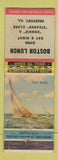 Matchbook Cover - Boston Lunch Freeport IL WEAR