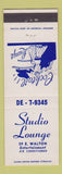 Matchbook Cover - Studio Lounge Chicago IL