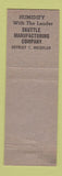 Matchbook Cover - Skuttle Detroit MI Humidifier