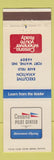 Matchbook Cover - Cessna Airplanes Fort Wayne IN
