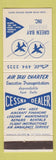 Matchbook Cover - Green Bay Aviation WI Cessna