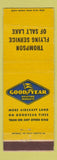 Matchbook Cover - Goodyear Tires Aviation Thompson Flying Salt Lake City UT WEAR