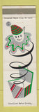 Matchbook Cover - Toy Villa Toys Christmas