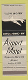 Matchbook Cover - Airport Motel Newark NJ