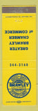 Matchbook Cover - Brawley CA Chamber of Commerce