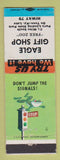 Matchbook Cover - Eagle Gift Shop Paris Landing State Park TN KY Zoo