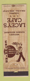 Matchbook Cover - Lacey's Cafe Coalinga CA