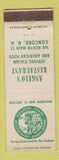 Matchbook Cover - Angelo's Restaurant Concrd NH DD Bean