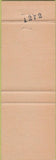 Matchbook Cover - Hartford Insurance Hannaford ND