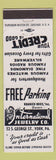 Matchbook Cover - International Jewelry York PA