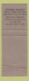 Matchbook Cover - Pay Saver Appliances TV Stereo Toys Holyoke MA DD Bean