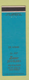 Matchbook Cover - Luser Jewelry Milwaukee WI