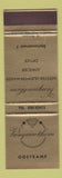 Matchbook Cover - Vanguaethem Jewelry Oostkamp Belgium SAMPLE