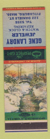 Matchbook Cover - Gene Landry Jewelry Fitchburg MA
