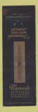 Matchbook Cover - Wyman's Jewelry Jacksonville FL