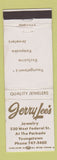 Matchbook Cover - Jerry Lee's Jewelry Youngstown OH WEAR