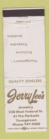 Matchbook Cover - Jerry Lee's Jewelry Youngstown OH WEAR