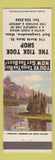 Matchbook Cover - Tick Tock Shop Clock Repair East Longmeadow MA