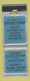 Matchbook Cover - Morrey's Jewelry Store Columbus OH? PAPER LOSS
