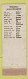 Matchbook Cover - World's Smallest Jewelry Store Des Moines IA WEAR