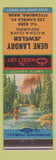 Matchbook Cover - Gene Landry Jewelry Fitchburg MA