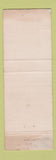 Matchbook Cover - Bowler's Jewelry Store Meadville PA