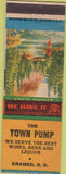 Matchbook Cover - Town Pump Kramer ND