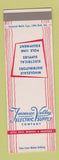 Matchbook Cover - Tennessee Valley Electric Little Rock AR Nashville TN SAMPLE