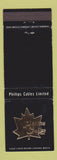Matchbook Cover - Phillips Cables Electric Canada
