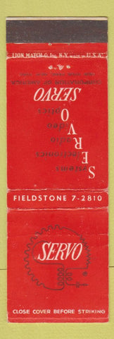 Matchbook Cover - Servo Corp of American New Hyde Park NY WEAR