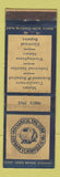 Matchbook Cover - Mechanical Engineering Corp Norfolk VA WORN
