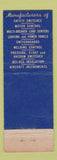 Matchbook Cover - Square D Electrical Equipment Little Rock AR
