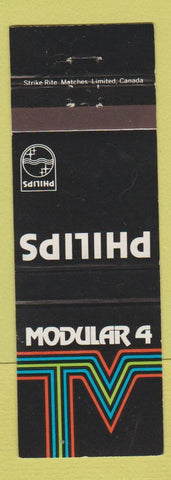 Matchbook Cover - Philips Modular 4 TV?