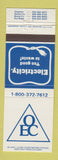 Matchbook Cover - OEC Electricity Owenton Dry Ridge KY
