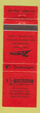 Matchbook Cover - Robert Thibeault Electronique TV Drummondville QC Zenith WEAR