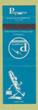 Matchbook Cover - Photoswitch Montreal Toronto Vancouver Electricity