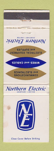 Matchbook Cover - Northern Electric Canada WEAR