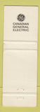 Matchbook Cover - General Electric Canada