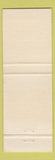 Matchbook Cover - Main & Matrix TV Vancouver BC Peace Arch