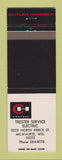 Matchbook Cover - Cutler Hammer Control Trester Electric Milwaukee WI