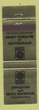 Matchbook Cover - GE Appareillage Material Lourd QC