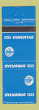 Matchbook Cover - Sylvania GTE Electricity Lighting
